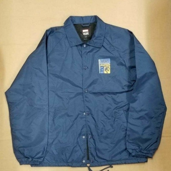 vans black panther jacket